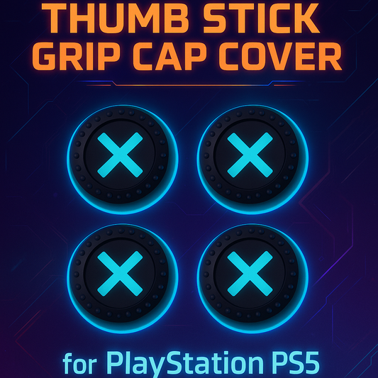 4PCS Silicone Thumb Stick Grip Cap Cover